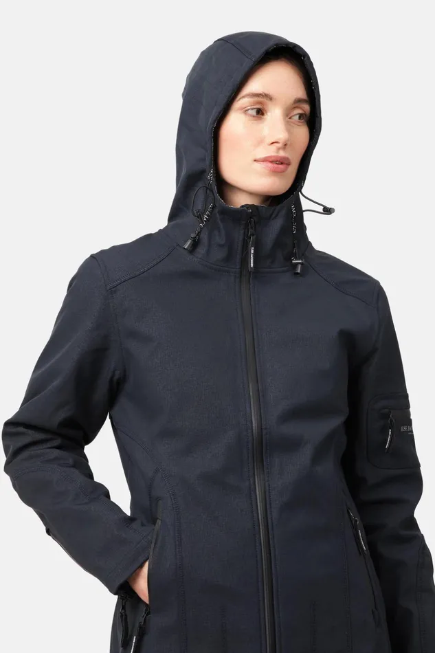 Women Ilse Jacobsen Raincoats Raincoat 8211 Indigo