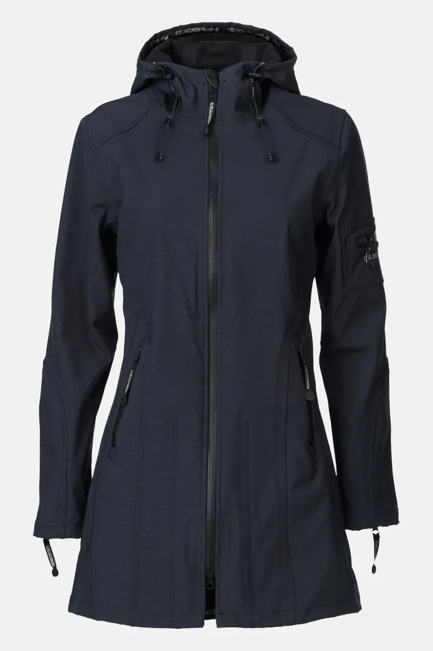Women Ilse Jacobsen Raincoats Raincoat 8211 Indigo