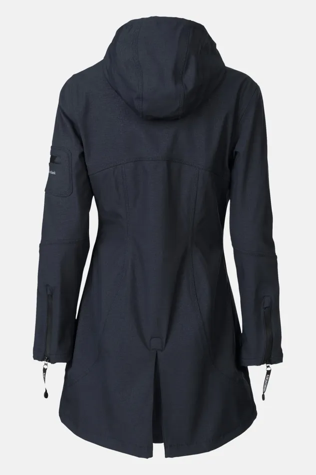 Women Ilse Jacobsen Raincoats Raincoat 8211 Indigo