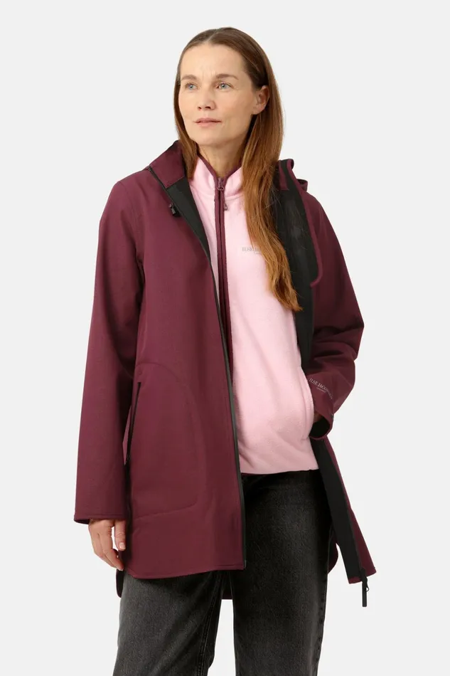 Women Ilse Jacobsen Raincoats Raincoat 8211 Maroon Banner Women Ilse Jacobsen Raincoats Raincoat 8211 Maroon Banner