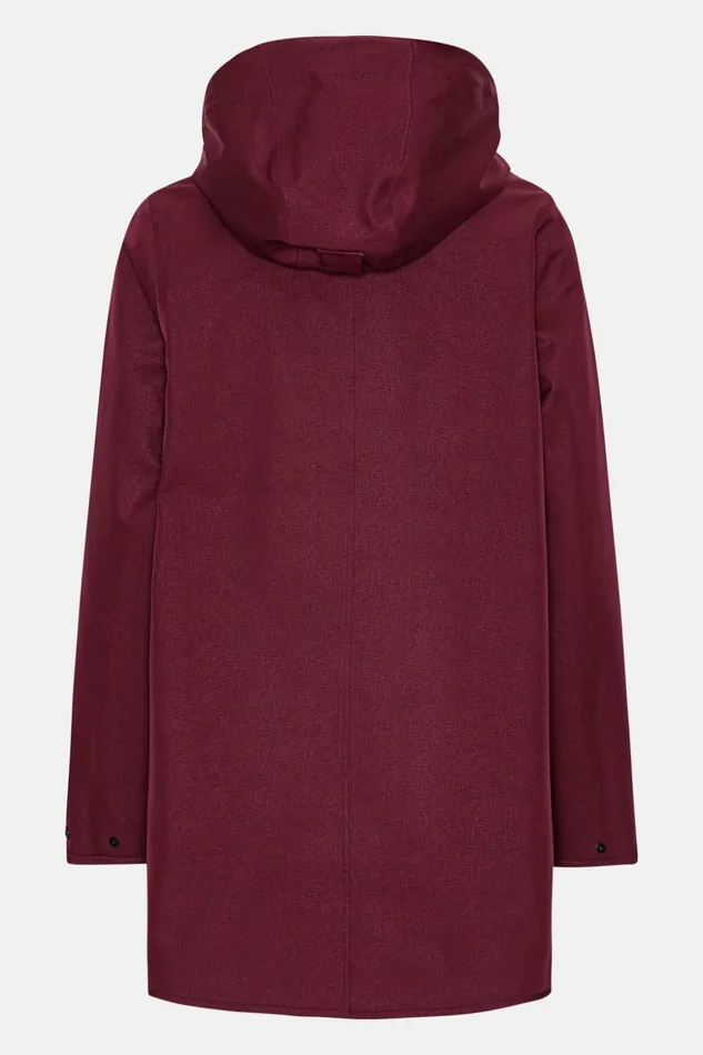 Women Ilse Jacobsen Raincoats Raincoat 8211 Maroon Banner Women Ilse Jacobsen Raincoats Raincoat 8211 Maroon Banner