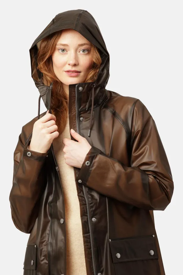 Women Ilse Jacobsen Raincoats Raincoat 8211 Otter Women Ilse Jacobsen Raincoats Raincoat 8211 Otter