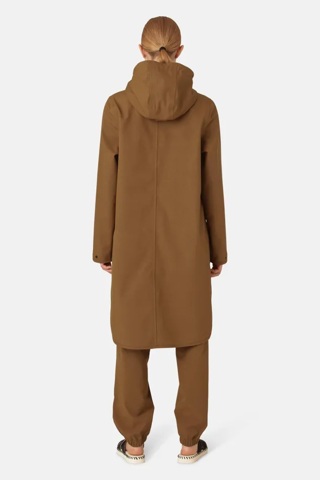 Women Ilse Jacobsen Raincoats Raincoat 8211 Walnut