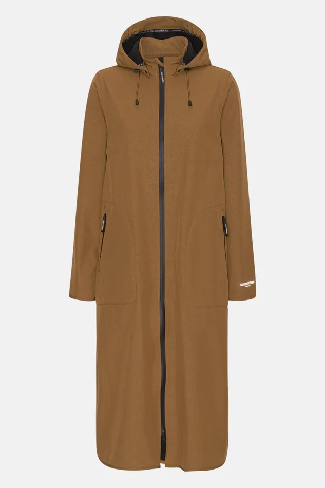 Women Ilse Jacobsen Raincoats Raincoat 8211 Walnut