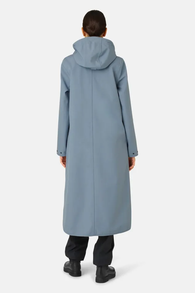 Women Ilse Jacobsen Raincoats Raincoat 8211 Winter Ocean