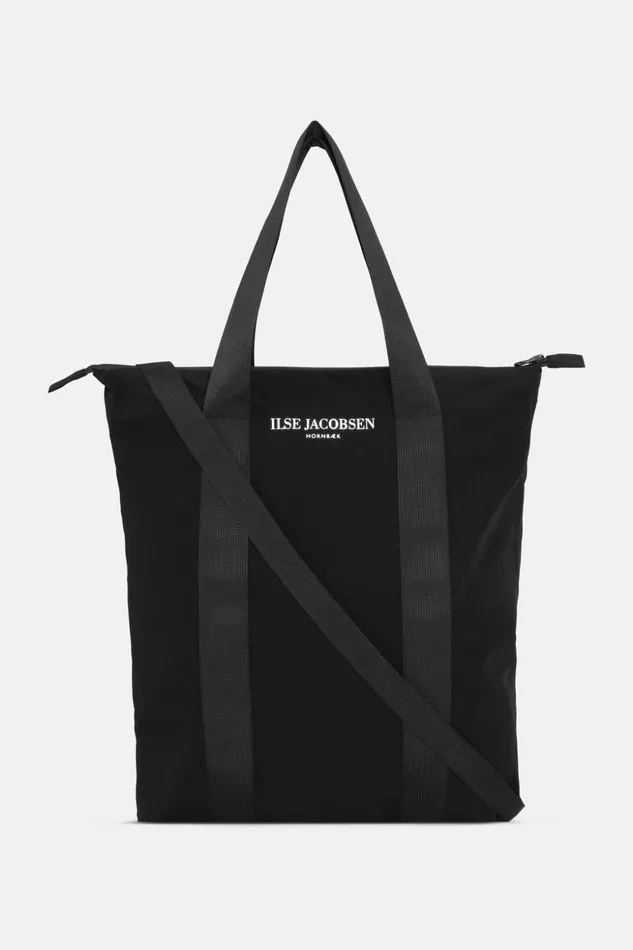 Women Ilse Jacobsen Tote Bags Rain Bag 8211 Black