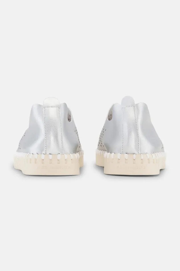 Women Ilse Jacobsen Tulip Flats Flats 8211 Silver Women Ilse Jacobsen Tulip Flats Flats 8211 Silver