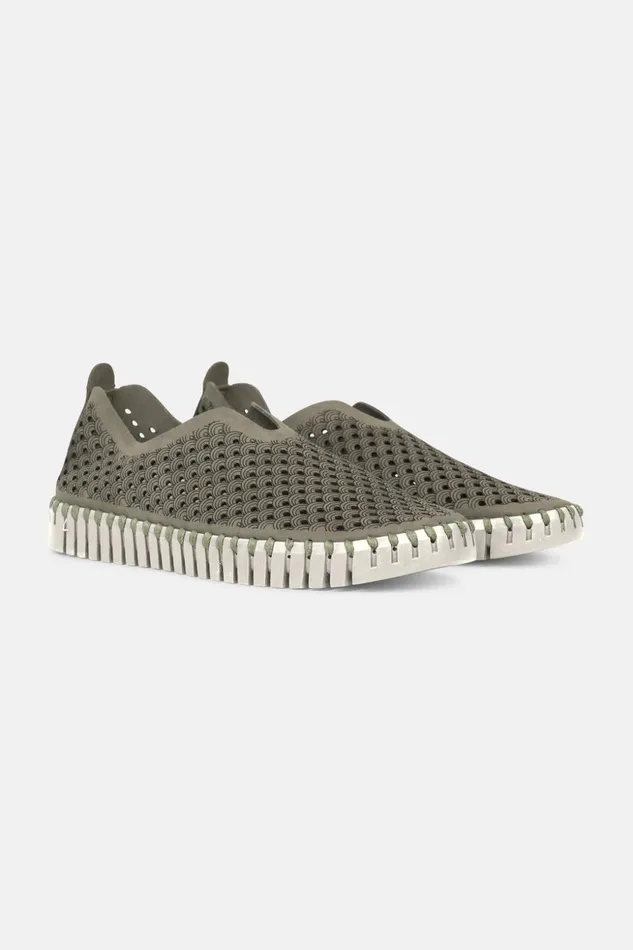 Women Ilse Jacobsen Tulip Flats Tulip SlipIn 8211 Army