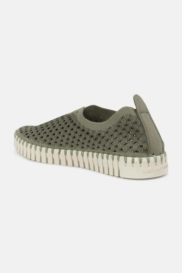 Women Ilse Jacobsen Tulip Flats Tulip SlipIn 8211 Army Women Ilse Jacobsen Tulip Flats Tulip SlipIn 8211 Army