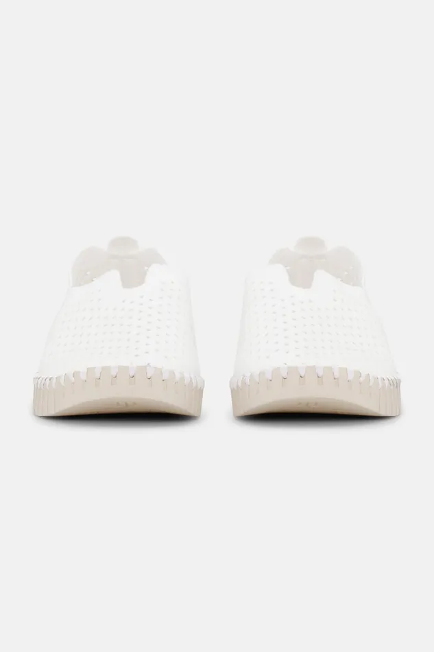 Women Ilse Jacobsen Tulip Flats Tulip SlipIn 8211 White Women Ilse Jacobsen Tulip Flats Tulip SlipIn 8211 White