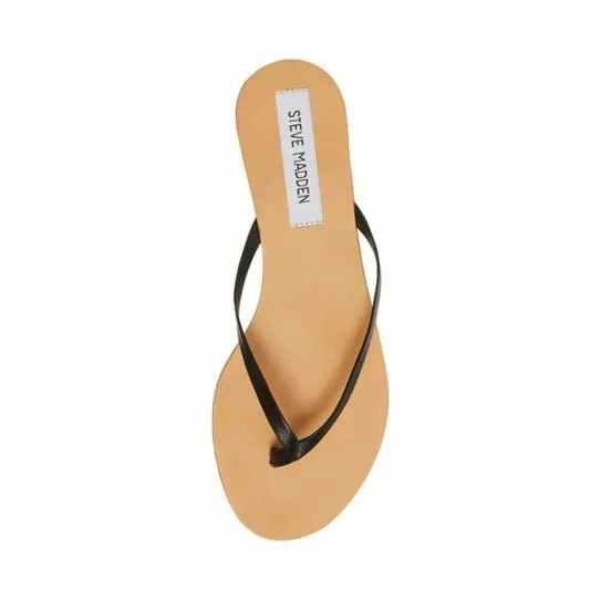 Women IMAGE BLACK LEATHER Black Leather Steve Madden Sandals Women IMAGE BLACK LEATHER Black Leather Steve Madden Sandals