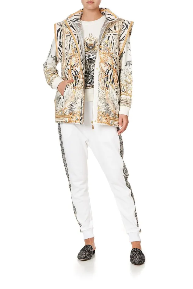 Women Jackets Camilla Oversized Puffer Gilet Gates Of Glory