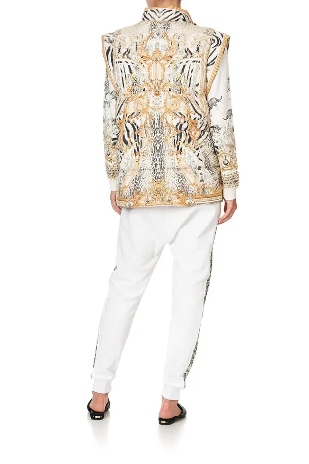 Women Jackets Camilla Oversized Puffer Gilet Gates Of Glory