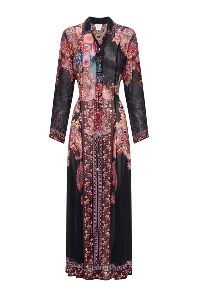 Women Jackets Camilla Printed Trench Swinging Sixties