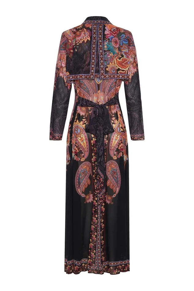 Women Jackets Camilla Printed Trench Swinging Sixties