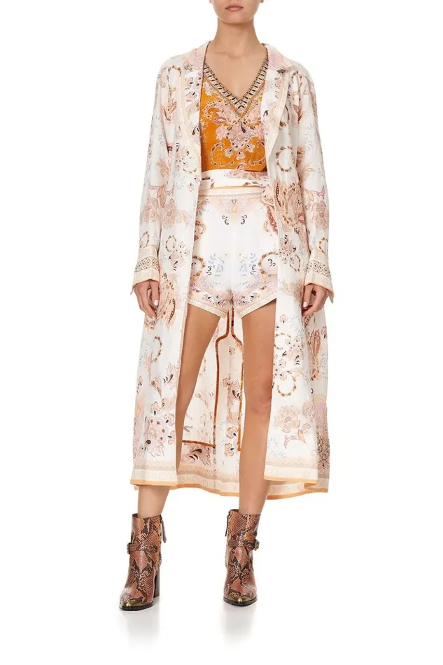 Women Jackets Camilla Soft Trench With French Cuff Marrakesh Maiden