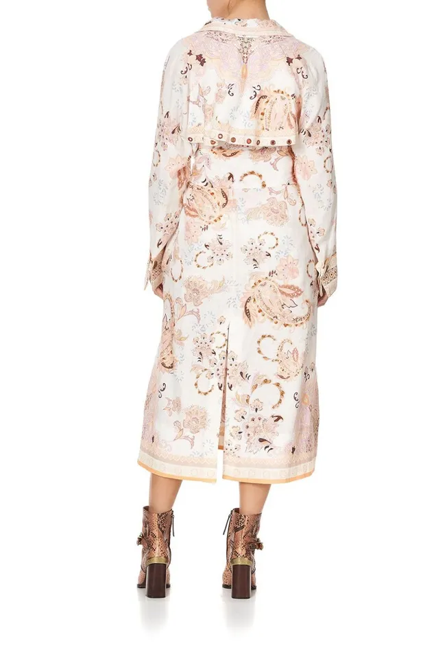 Women Jackets Camilla Soft Trench With French Cuff Marrakesh Maiden