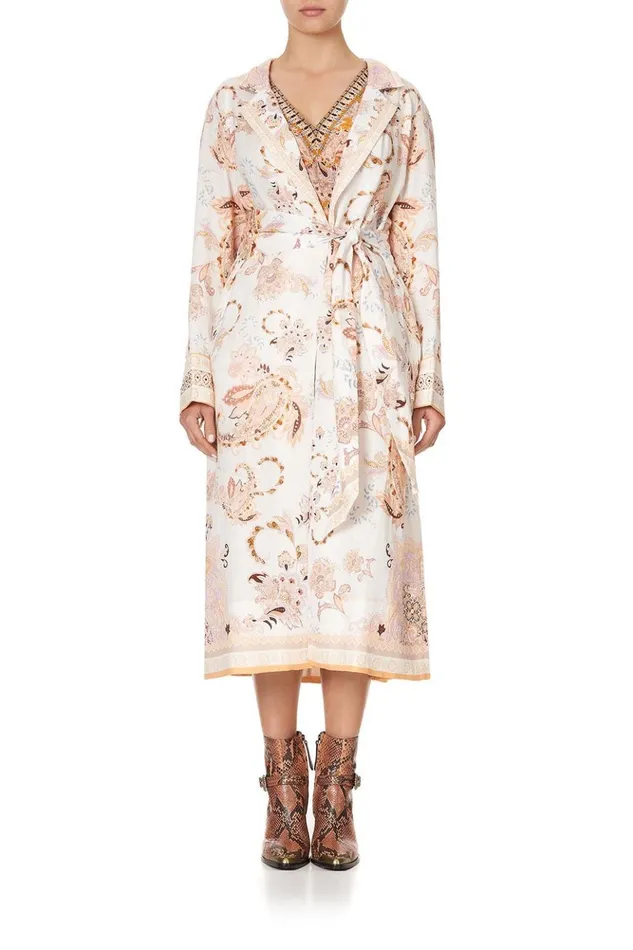 Women Jackets Camilla Soft Trench With French Cuff Marrakesh Maiden