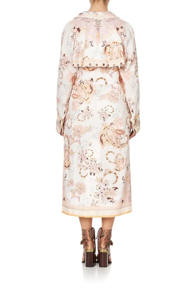 Women Jackets Camilla Soft Trench With French Cuff Marrakesh Maiden