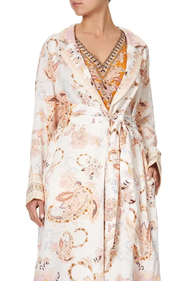 Women Jackets Camilla Soft Trench With French Cuff Marrakesh Maiden