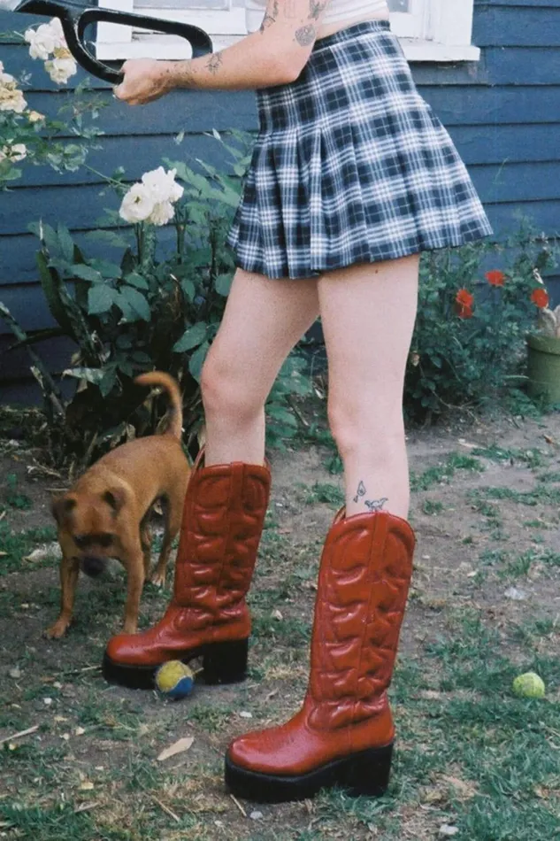 Women Jeffrey Campbell Knee High HonkyTonk