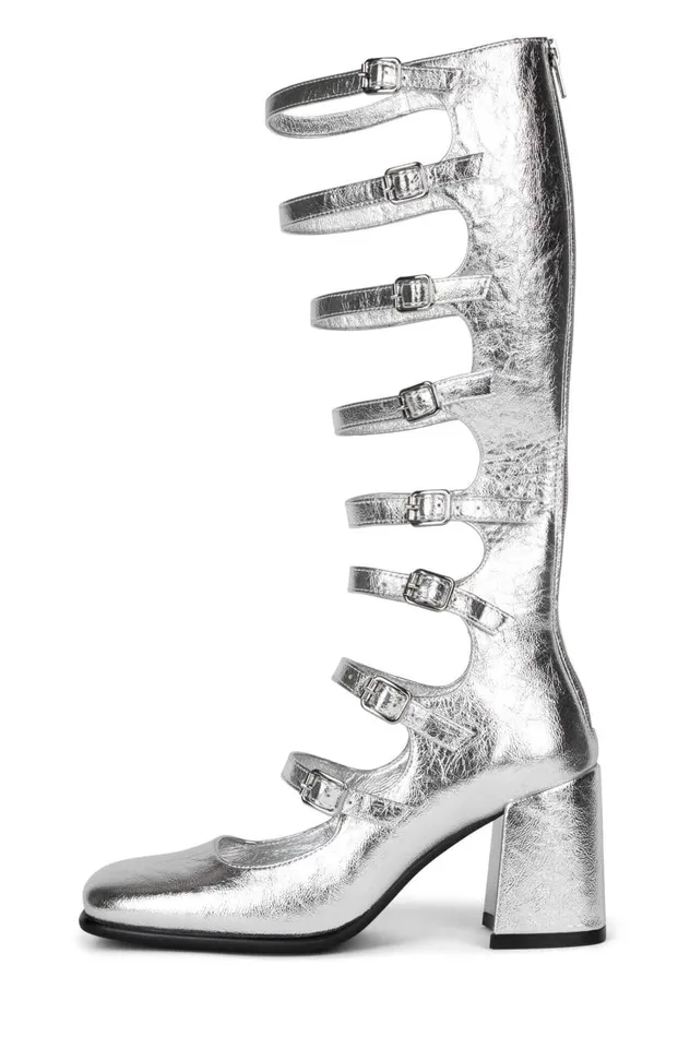 Women Jeffrey Campbell Knee High Monsieur