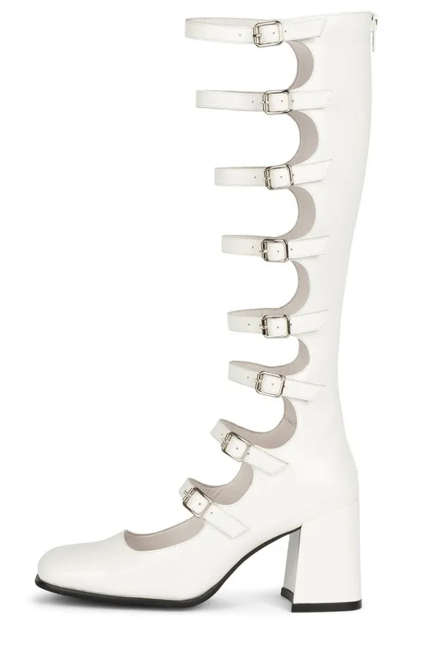 Women Jeffrey Campbell Knee High Monsieur