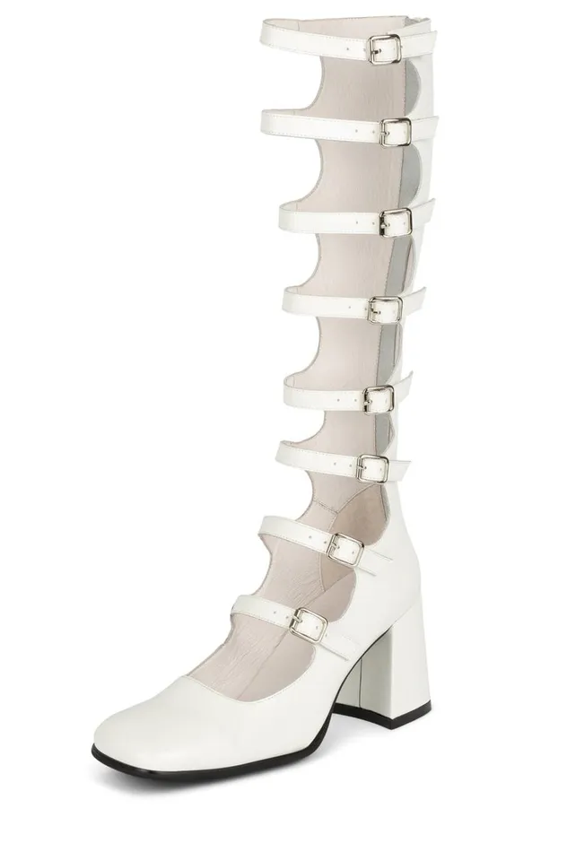 Women Jeffrey Campbell Knee High Monsieur