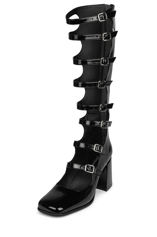 Women Jeffrey Campbell Knee High Monsieur