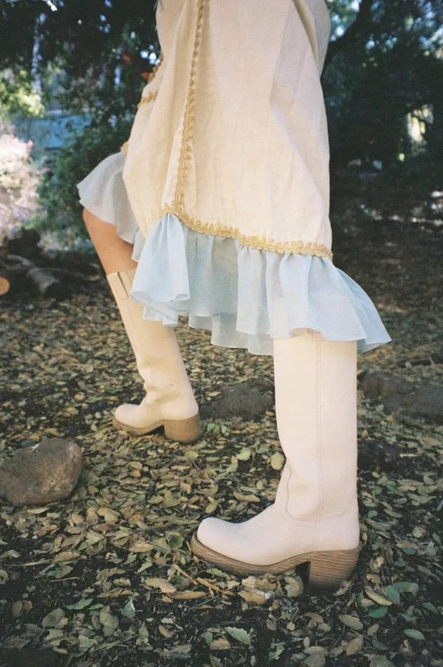 Women Jeffrey Campbell Knee High ReflectHi