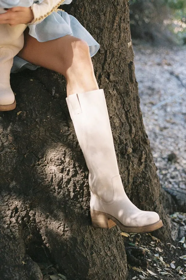 Women Jeffrey Campbell Knee High ReflectHi