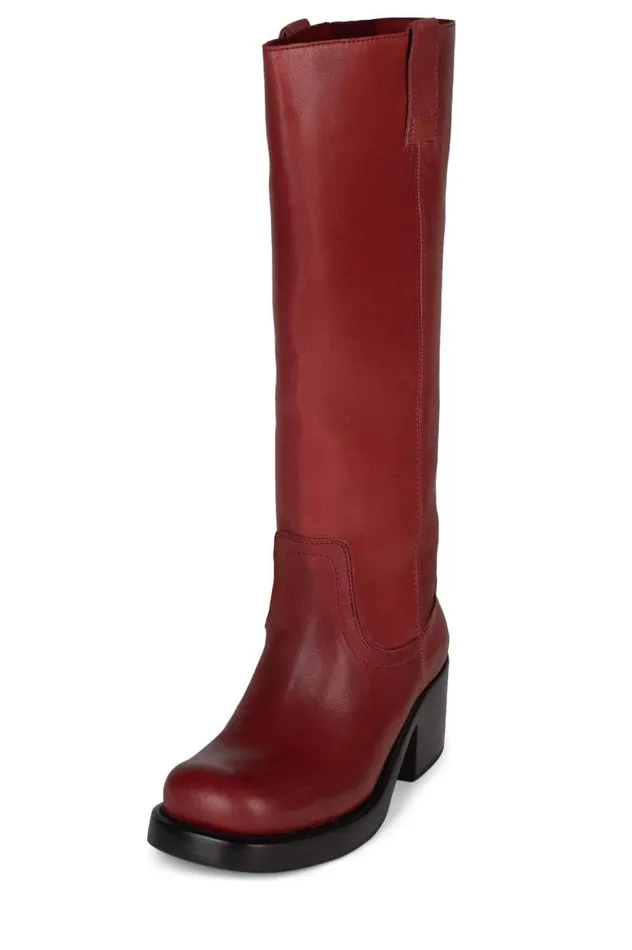 Women Jeffrey Campbell Knee High ReflectHi