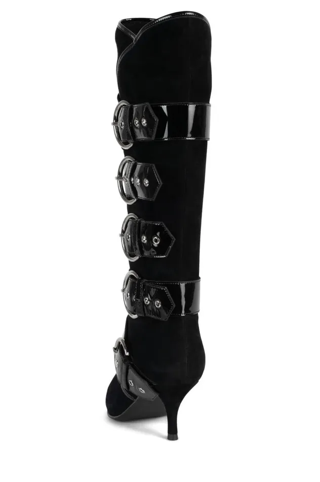 Women Jeffrey Campbell Knee High Seatbelt