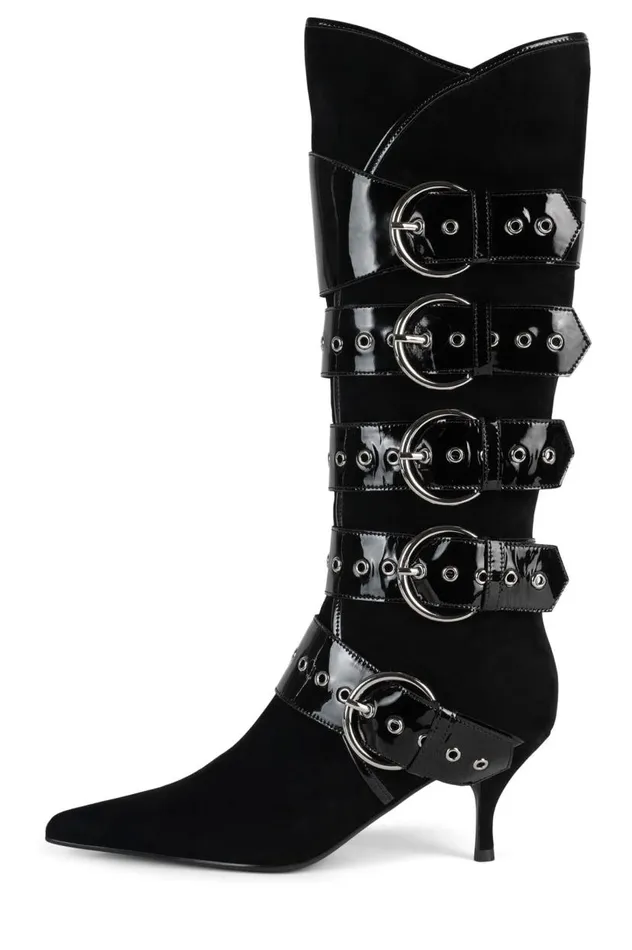 Women Jeffrey Campbell Knee High Seatbelt