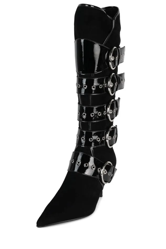 Women Jeffrey Campbell Knee High Seatbelt