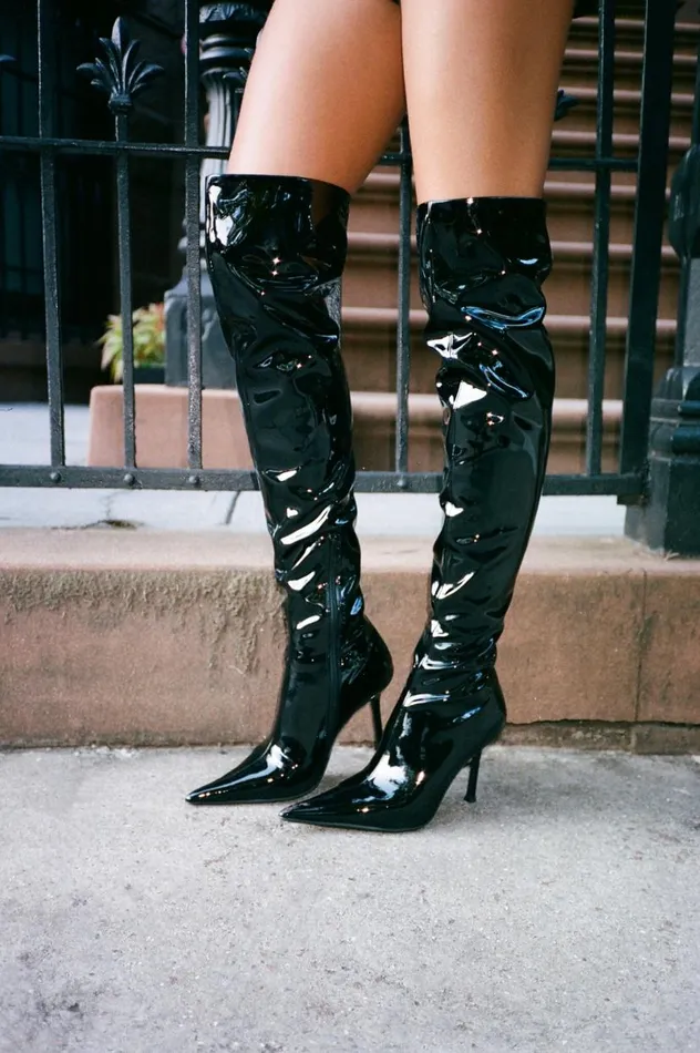 Women Jeffrey Campbell Over The Knee Pushover