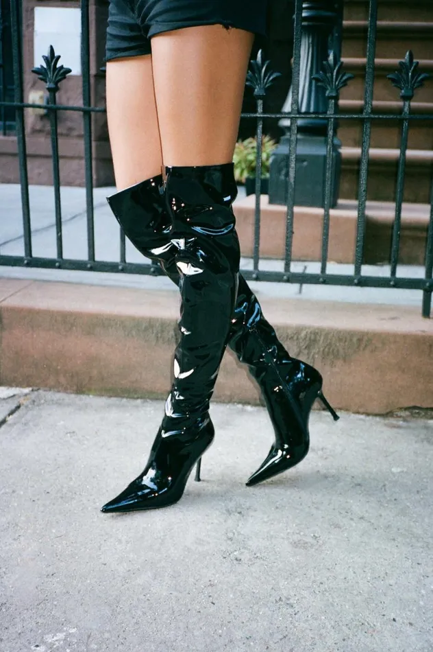Women Jeffrey Campbell Over The Knee Pushover