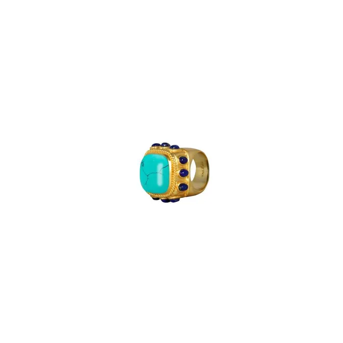 Women Jewellery Camilla Valere Turquoise Cordelia Ring Multi