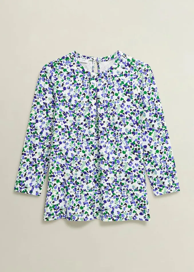 Women Julia Printed Top Floral Multi Hobbs Tops