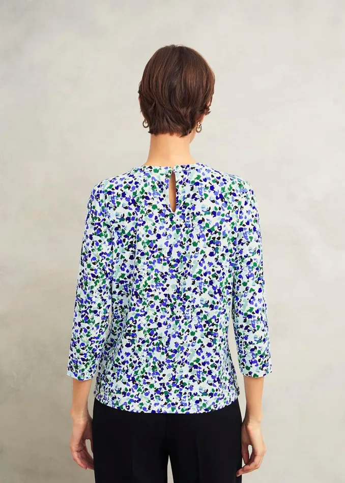 Women Julia Printed Top Floral Multi Hobbs Tops