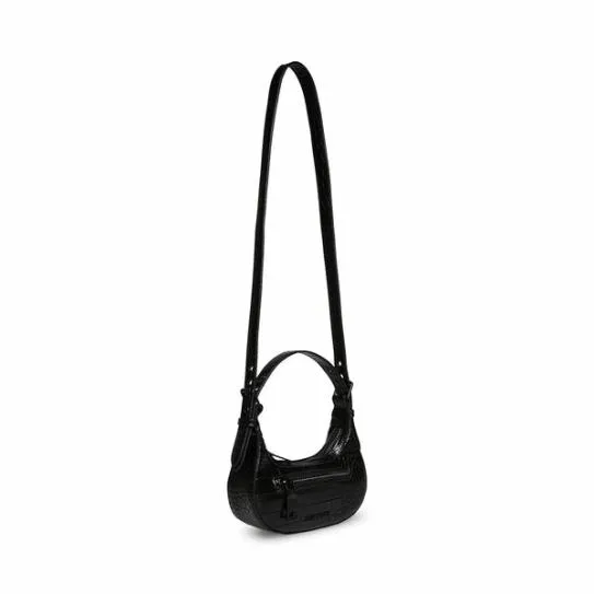 Women JUSTINE BAG BLACK Black Steve Madden Crossbody Bags Women JUSTINE BAG BLACK Black Steve Madden Crossbody Bags