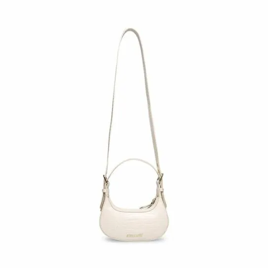 Women JUSTINE BAG BONE Bone Steve Madden Crossbody Bags Women JUSTINE BAG BONE Bone Steve Madden Crossbody Bags