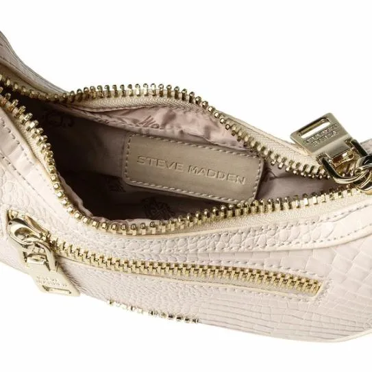 Women JUSTINE BAG BONE Bone Steve Madden Crossbody Bags Women JUSTINE BAG BONE Bone Steve Madden Crossbody Bags