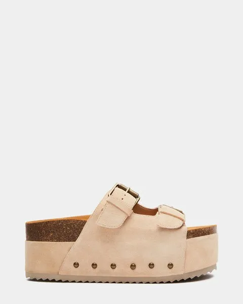 Women KALI TAUPE SUEDE Taupe Suede Steve Madden Sandals
