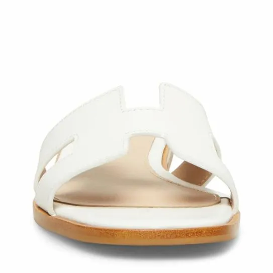 WomenKids039 HADYN WHITE LEATHER White Leather Steve Madden Sandals WomenKids039 HADYN WHITE LEATHER White Leather Steve Madden Sandals