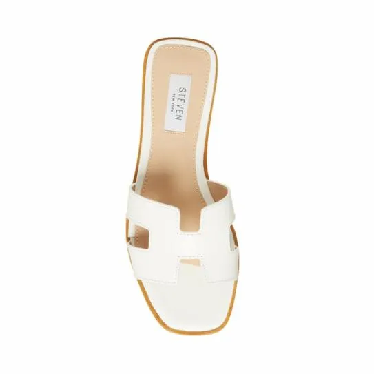 WomenKids039 HADYN WHITE LEATHER White Leather Steve Madden Sandals WomenKids039 HADYN WHITE LEATHER White Leather Steve Madden Sandals
