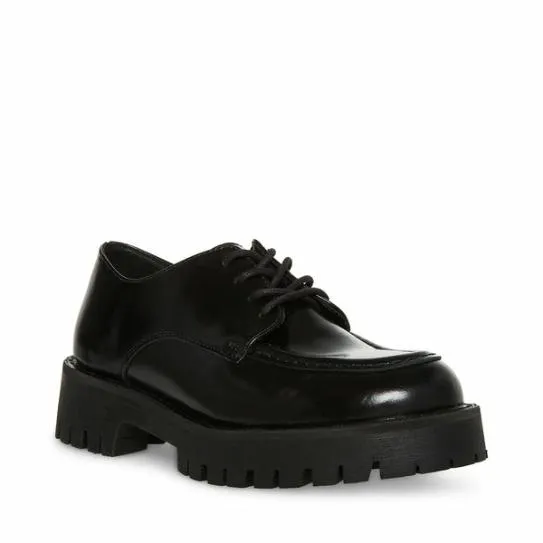 WomenKids039 LUISA BLACK LEATHER Black Leather Steve Madden Loafers and Flats WomenKids039 LUISA BLACK LEATHER Black Leather Steve Madden Loafers and Flats