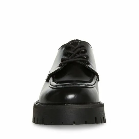 WomenKids039 LUISA BLACK LEATHER Black Leather Steve Madden Loafers and Flats WomenKids039 LUISA BLACK LEATHER Black Leather Steve Madden Loafers and Flats