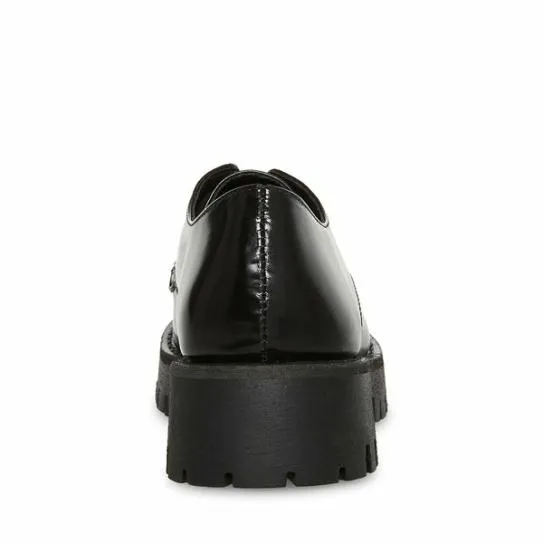 WomenKids039 LUISA BLACK LEATHER Black Leather Steve Madden Loafers and Flats WomenKids039 LUISA BLACK LEATHER Black Leather Steve Madden Loafers and Flats