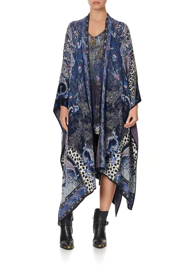 Women Knitwear Camilla Throw Over Festival Express